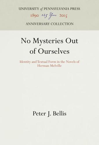 No Mysteries Out of Ourselves