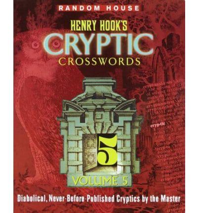 Henry Hook's Cryptic Crosswords, V