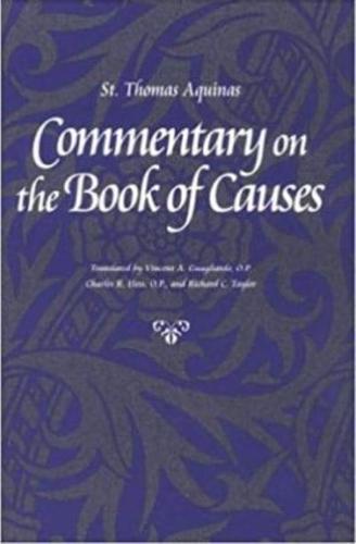 Commentary on the "Book of Causes