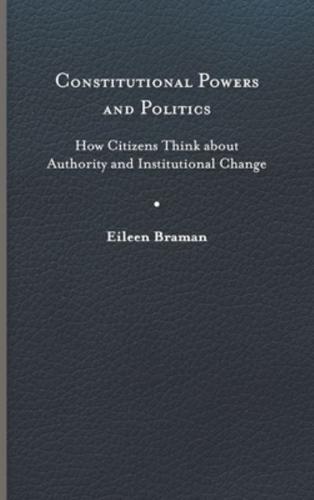 Constitutional Powers and Politics