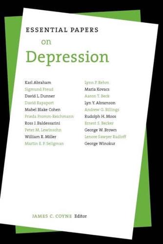 Essential Papers on Depression