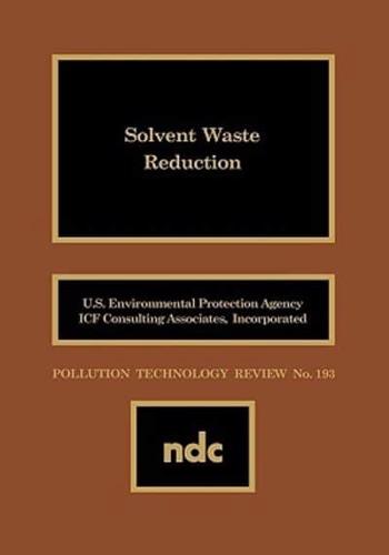 Solvent Waste Reduction