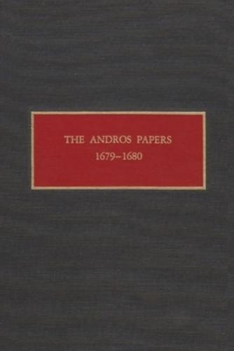 The Andros Papers 1679-1680