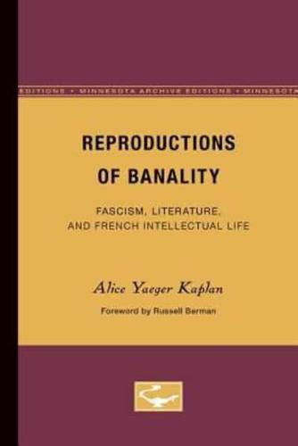 Reproductions of Banality