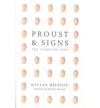 Proust and Signs