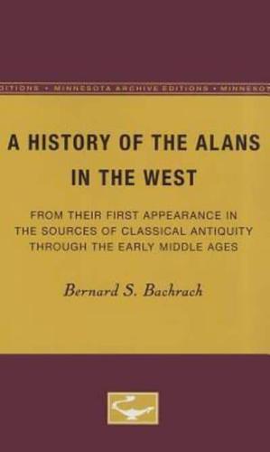A History of the Alans in the West