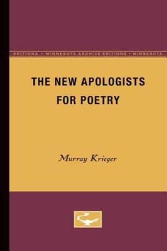 The New Apologists for Poetry
