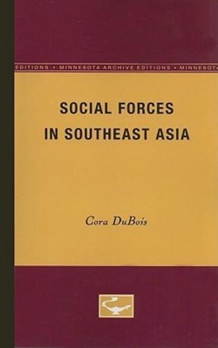 Social Forces in Southeast Asia