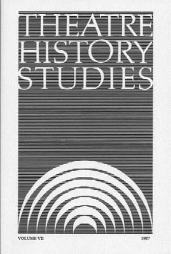 Theatre History Studies 1987