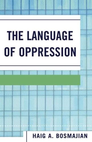 The Language of Oppression