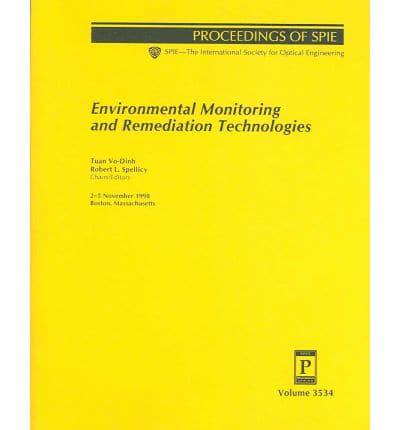 Environmental Monitoring and Remediation Technologies