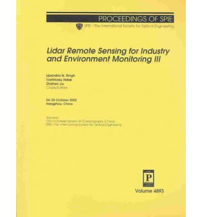 Lidar Remote Sensing for Industry and Environment Monitoring III
