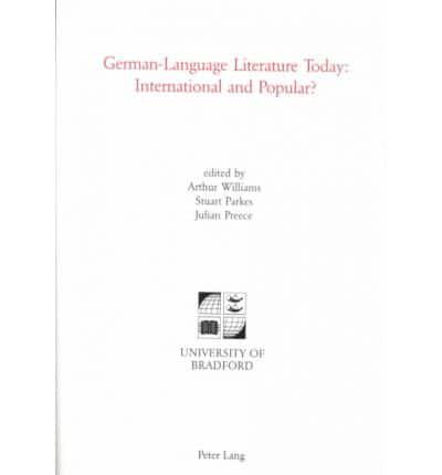 German-Language Literature Today