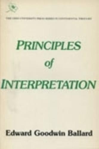 Principles of Interpretation