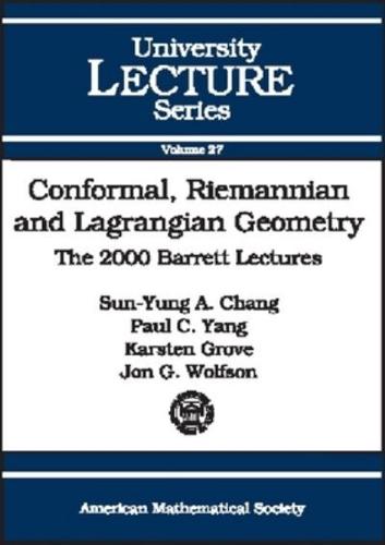 Conformal, Riemannian and Lagrangian Geometry