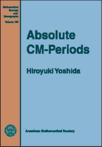 Absolute CM-Periods