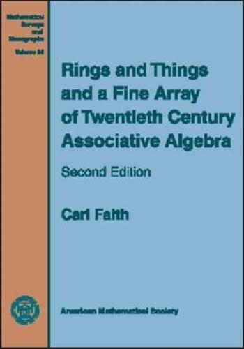 Rings and Things and a Fine Array of Twentieth Century Associative Algebra