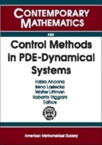 Control Methods in PDE-Dynamical Systems