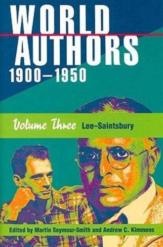 World Authors, 1900-1950