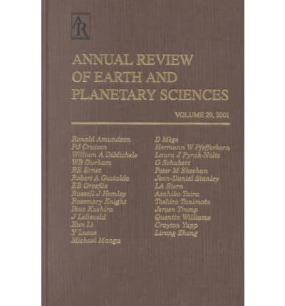 Earth and Planetary Science. 29