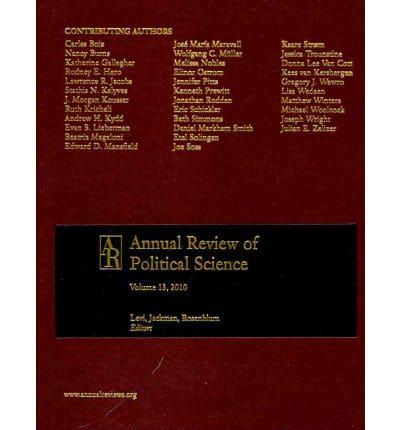 Political Science Vol13