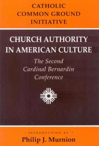 Church Authority in American Culture