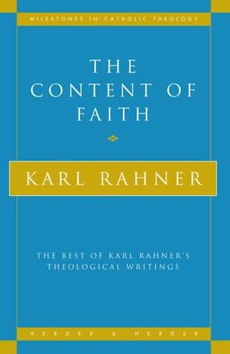 The Content of Faith