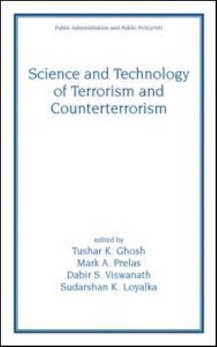 Science and Technology of Terrorism and Counterterrorism