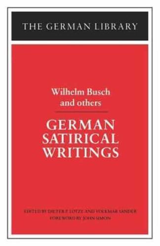 German Satirical Writings: Wilhelm Busch and Others