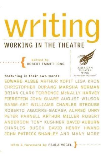 Writing: Working in the Theatre