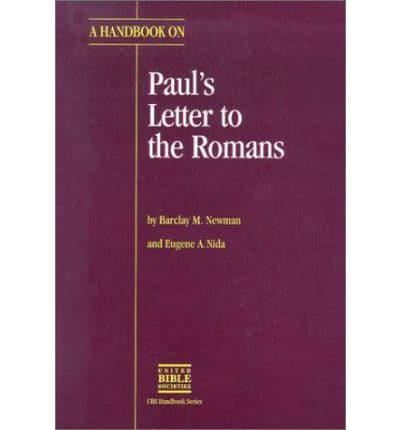 A Handbook on Paul's Letter to the Romans