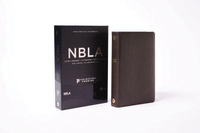 Nbla Biblia Ultrafina, Letra Grande, Colección Premier, Café