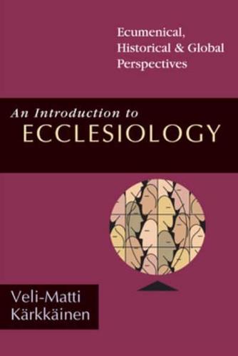 Introduction to Ecclesiology