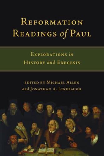 Reformation Readings of Paul