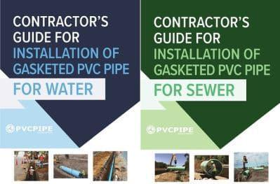 Contractor's Guide for Installation of Gasketed PVC Pipe for Water