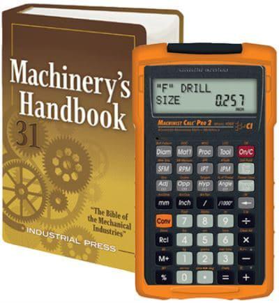 Machinery's Handbook and Calc Pro 2 Bundle (Toolbox Edition)