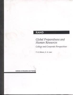 Global Preparedness and Human Resources