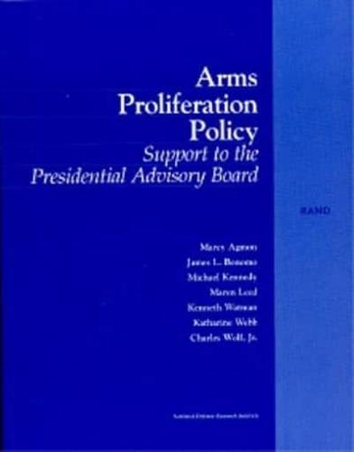 Arms Proliferation Policy