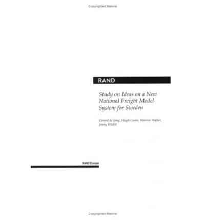 Study on Ideas on a New National Freight Model System for Sweden