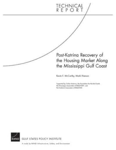 Post-Katrina Recovery of the Housing Market Along the Mississippi Gulf Coast