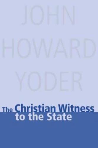 The Christian Witness to the State