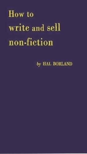 How to Write and Sell Non-Fiction