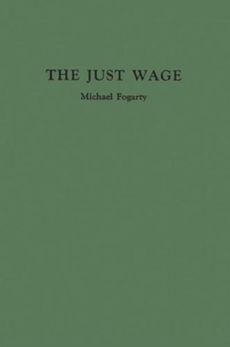 The Just Wage.