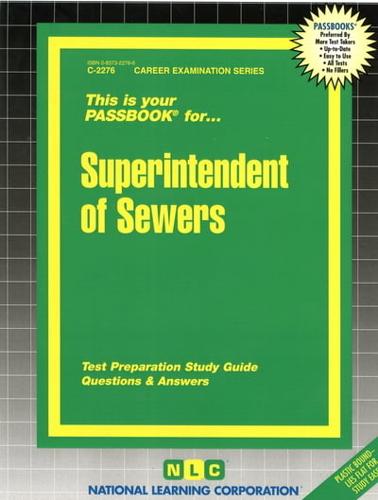 Superintendent of Sewers