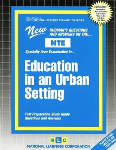 EDUCATION IN AN URBAN SETTING