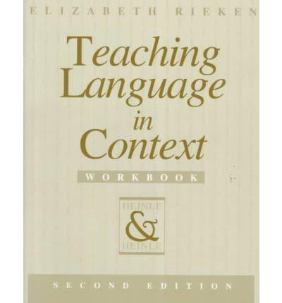 Teaching Language in Context