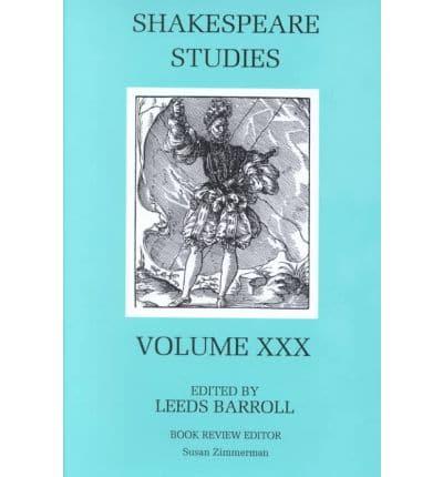 Shakespeare Studies V.30