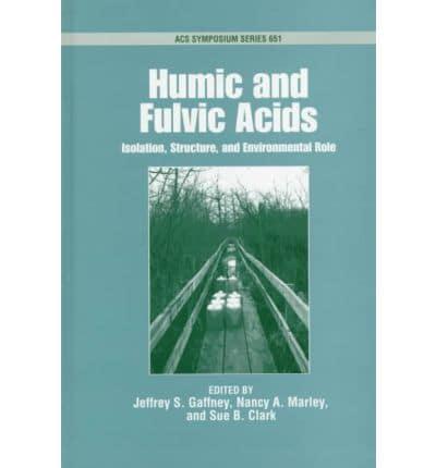 Humic and Fulvic Acids