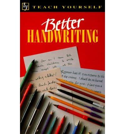 Better Handwriting