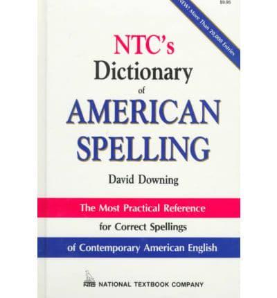 NTC's Dictionary of American Spelling